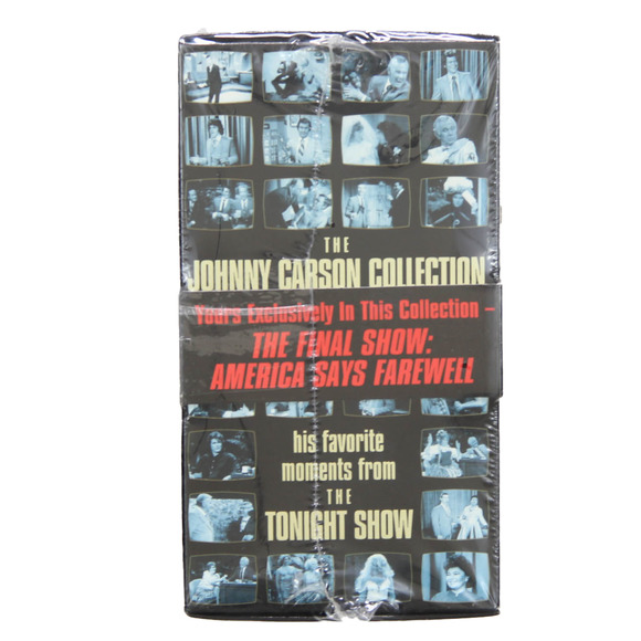 Sealed Johnny Carson Collection His Favorite Moments from the tonight Show VHS - Picture 2 of 4
